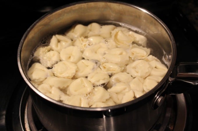 Creamy Tomato Tortellini Soup